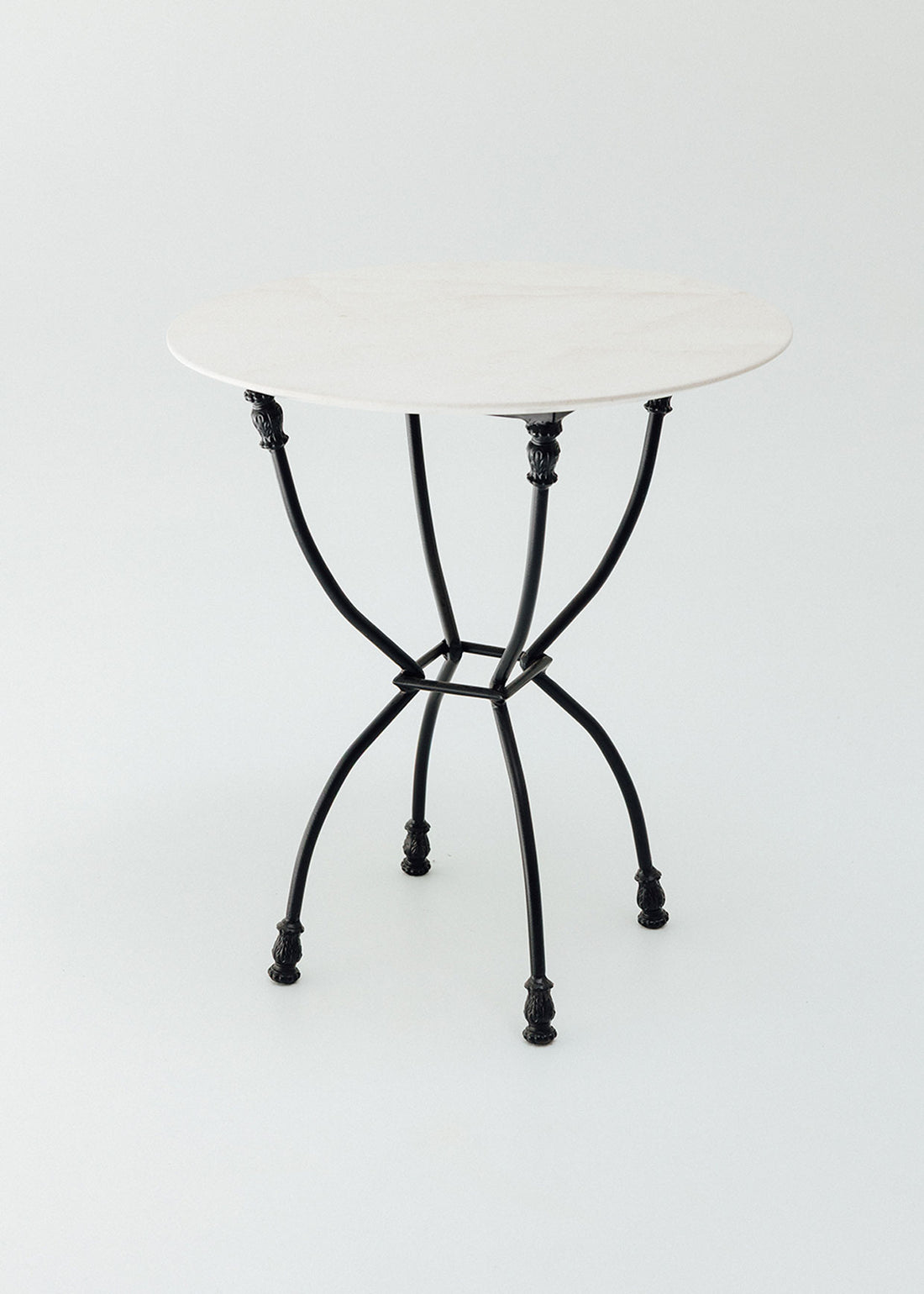 Limestone side table