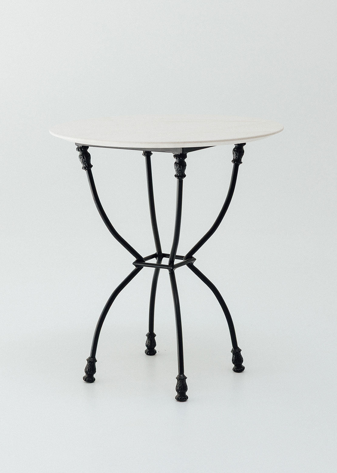 Limestone side table
