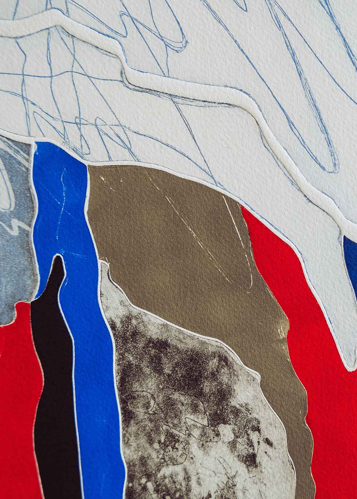 Obra gráfica original numerada y firmada a mano por la artista Chari Goyeneche.