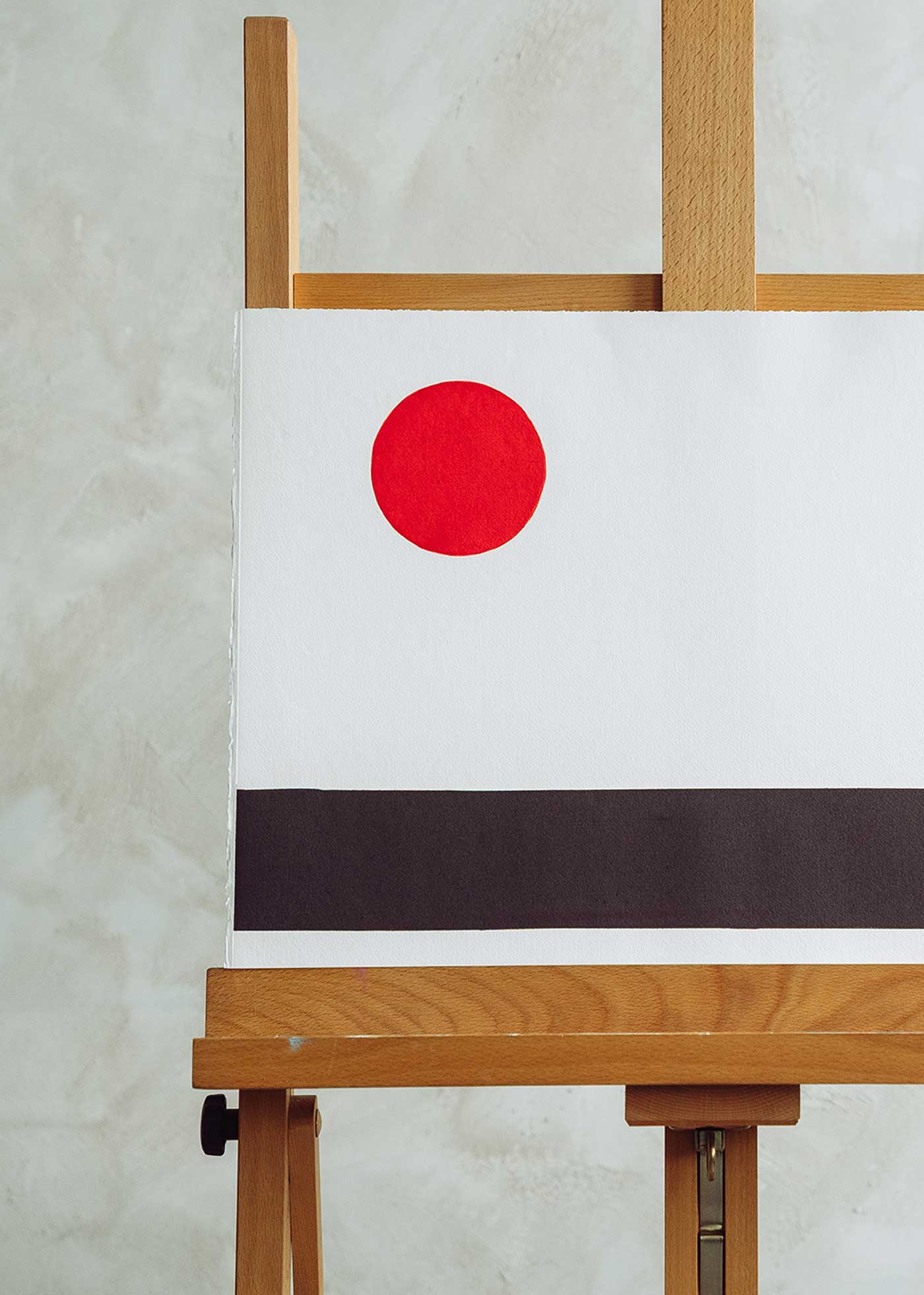 Obra gráfica original numerada y firmada a mano por el artista Jorge Balboa.