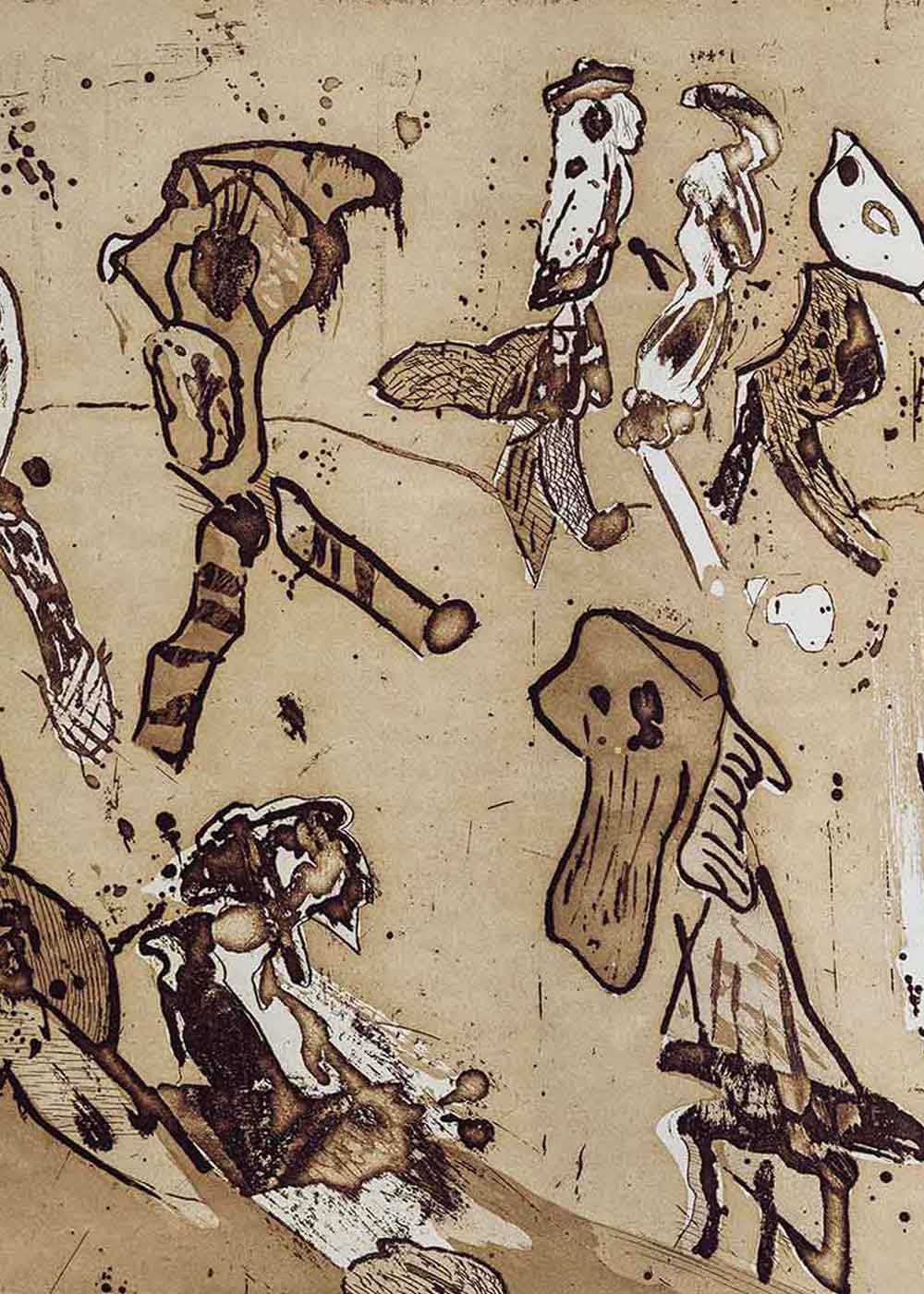 Obra gráfica original numerada y firmada a mano por el artista Alfonso Bonifacio.