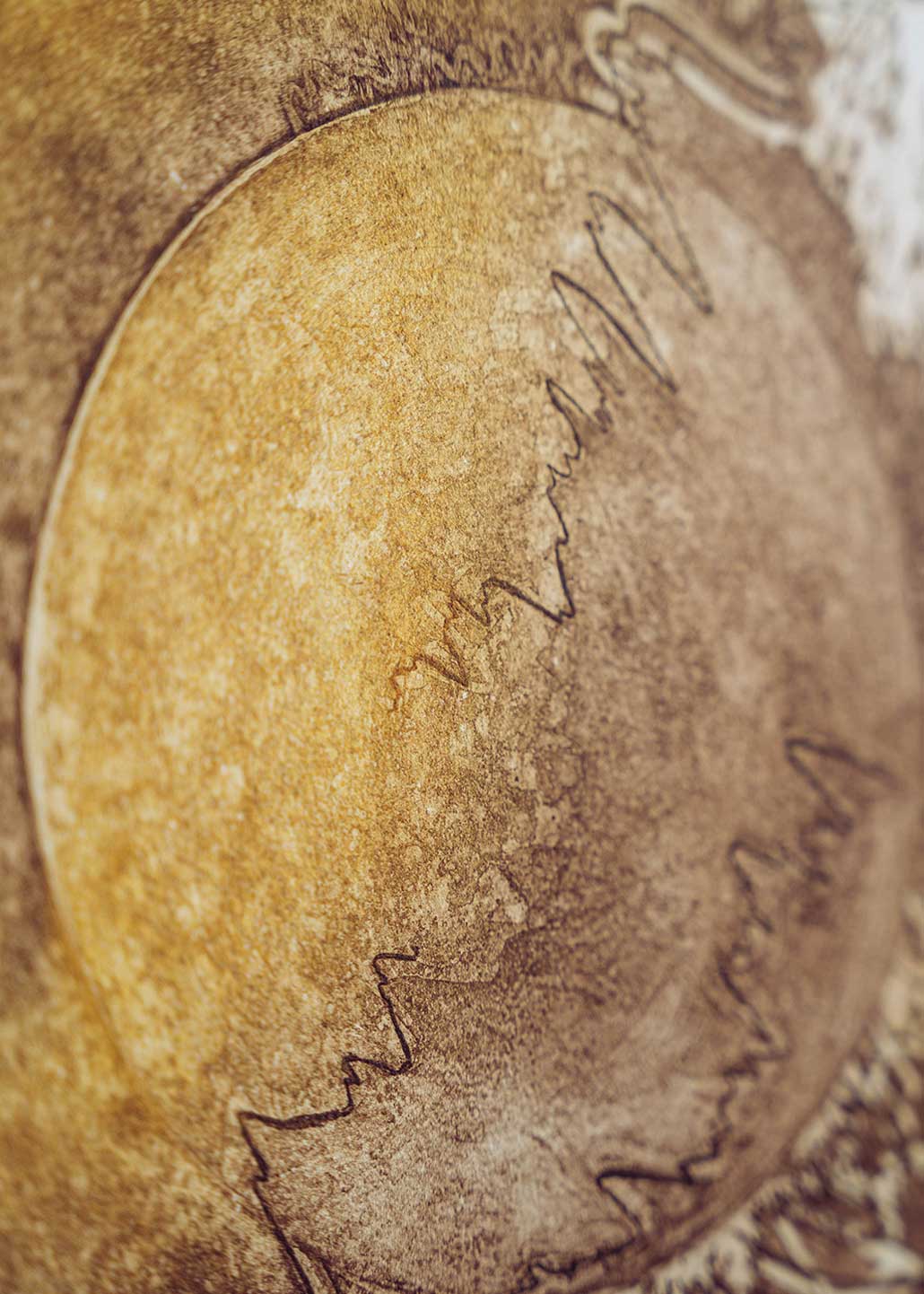 Obra gráfica original numerada y firmada a mano por la artista Chari Goyeneche.