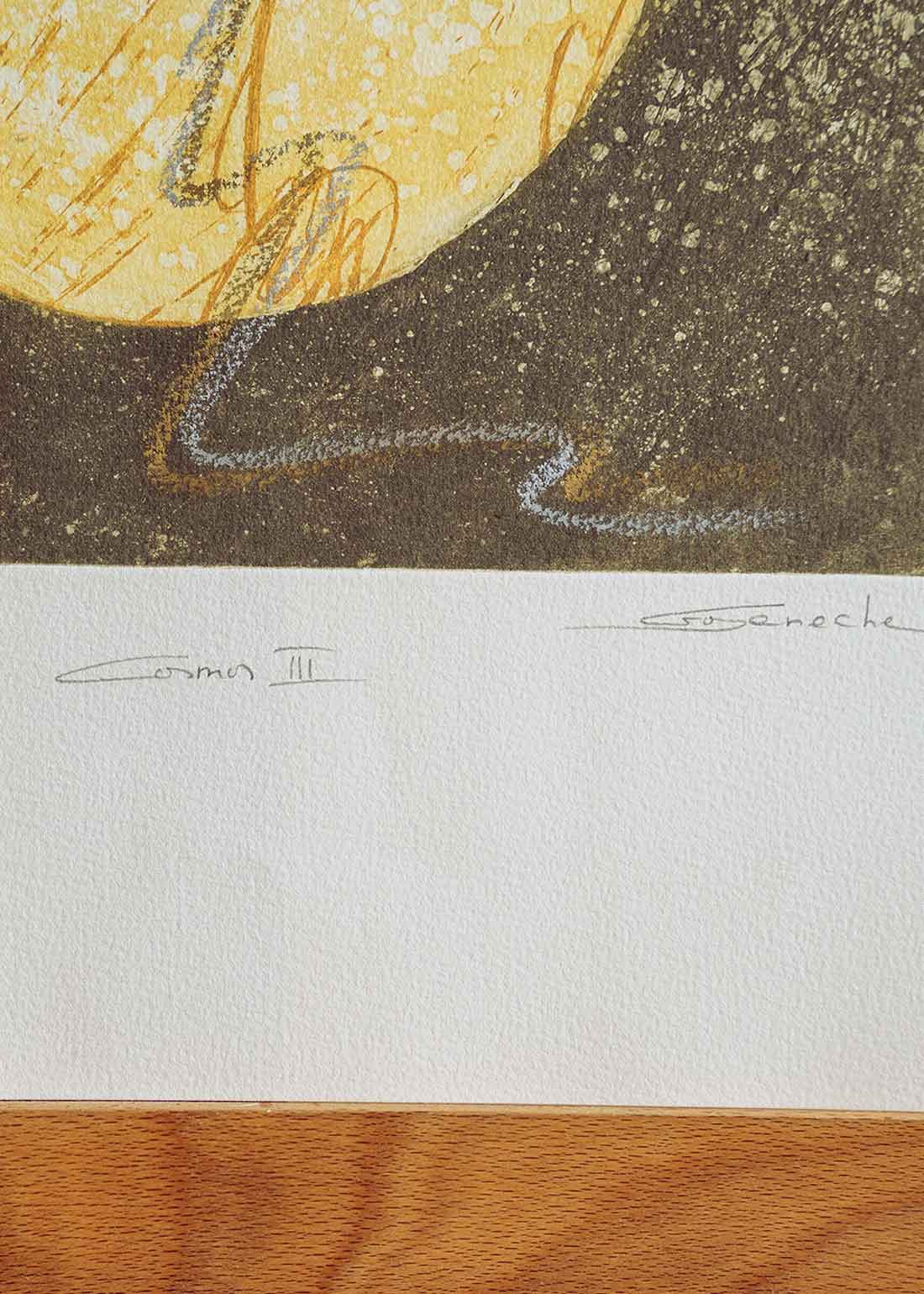 Obra gráfica original numerada y firmada a mano por la artista Chari Goyeneche.