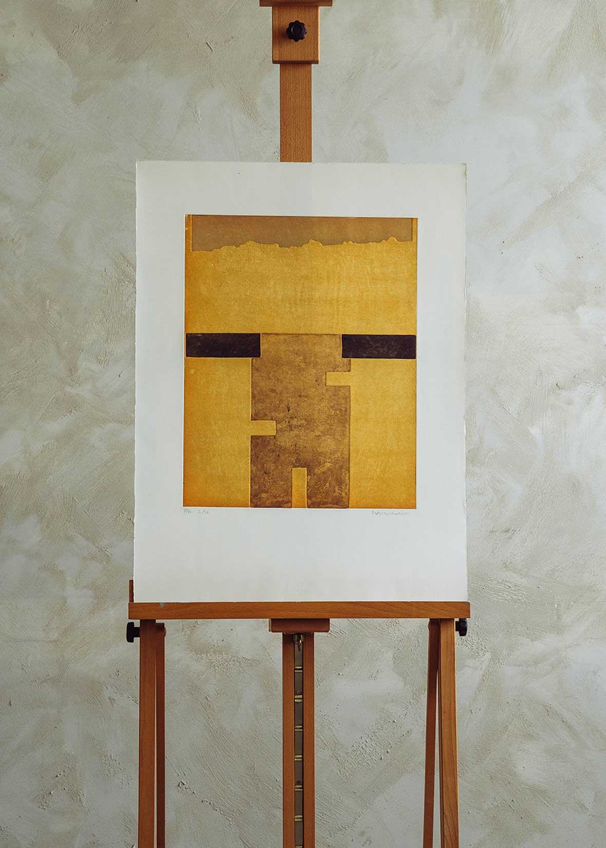 Obra gráfica original numerada y firmada a mano por el artista Manuel Marzo-Mart.