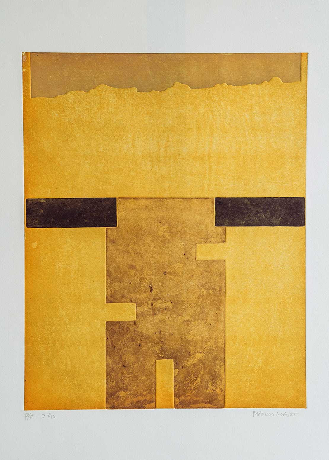 Obra gráfica original numerada y firmada a mano por el artista Manuel Marzo-Mart.