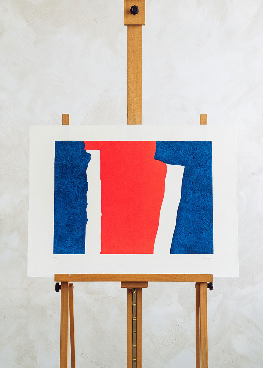 Obra gráfica original numerada y firmada a mano por el artista Joaquín San Juan.