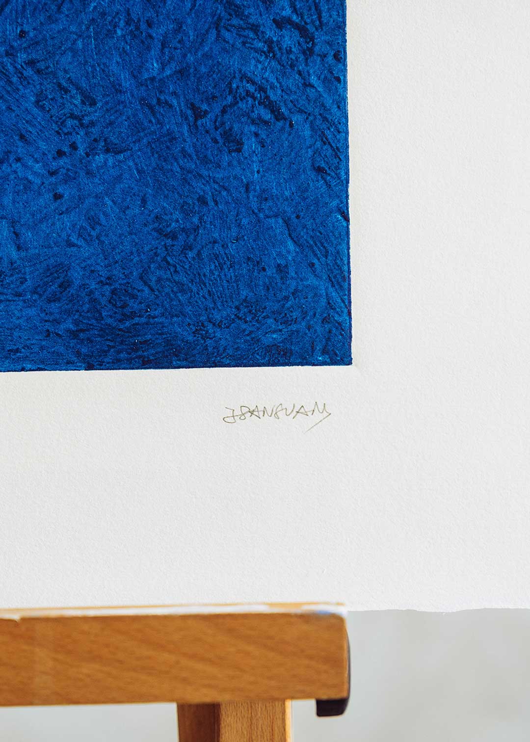 Obra gráfica original numerada y firmada a mano por el artista Joaquín San Juan.