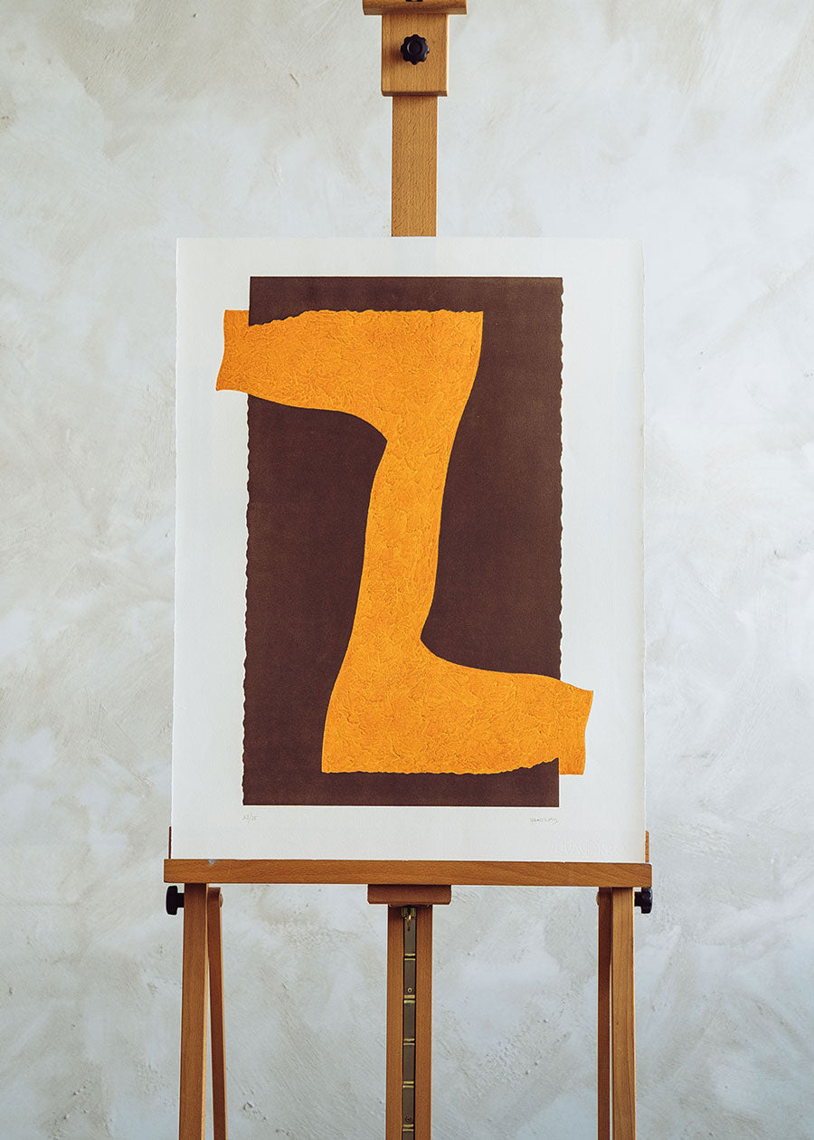 Obra gráfica original numerada y firmada a mano por el artista Joaquín San Juan.