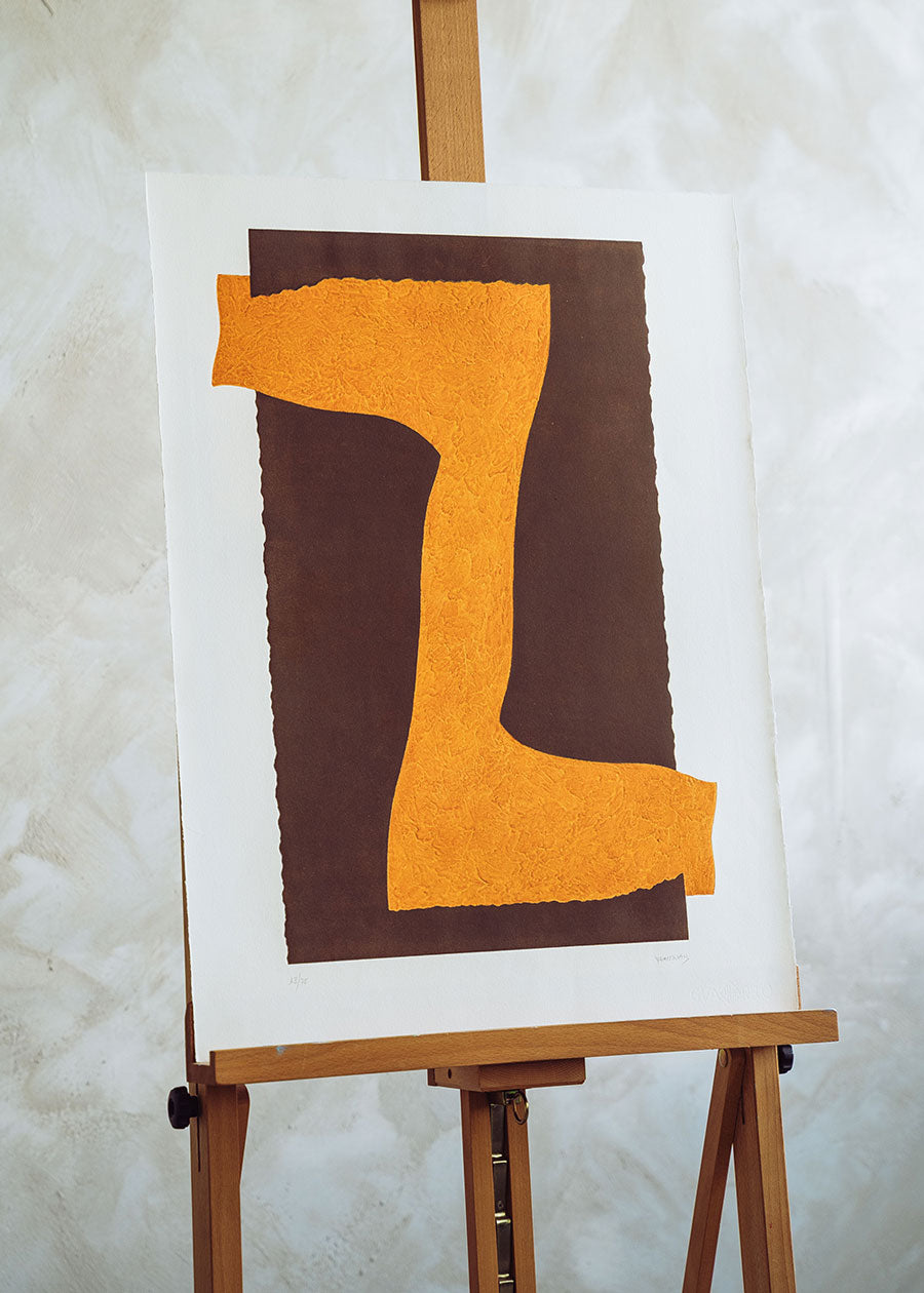 Obra gráfica original numerada y firmada a mano por el artista Joaquín San Juan.