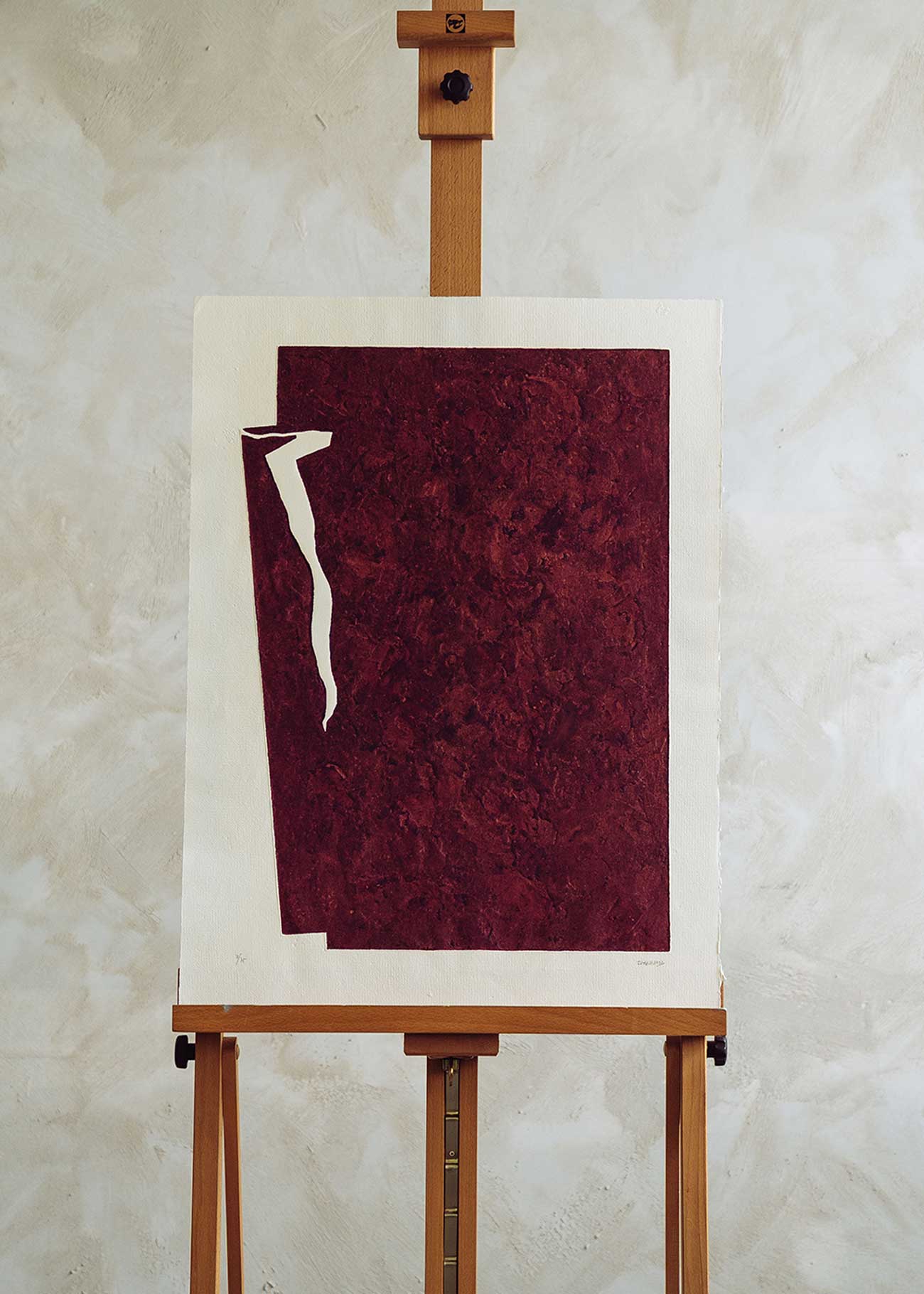 Obra gráfica original numerada y firmada a mano por el artista Joaquín San Juan.