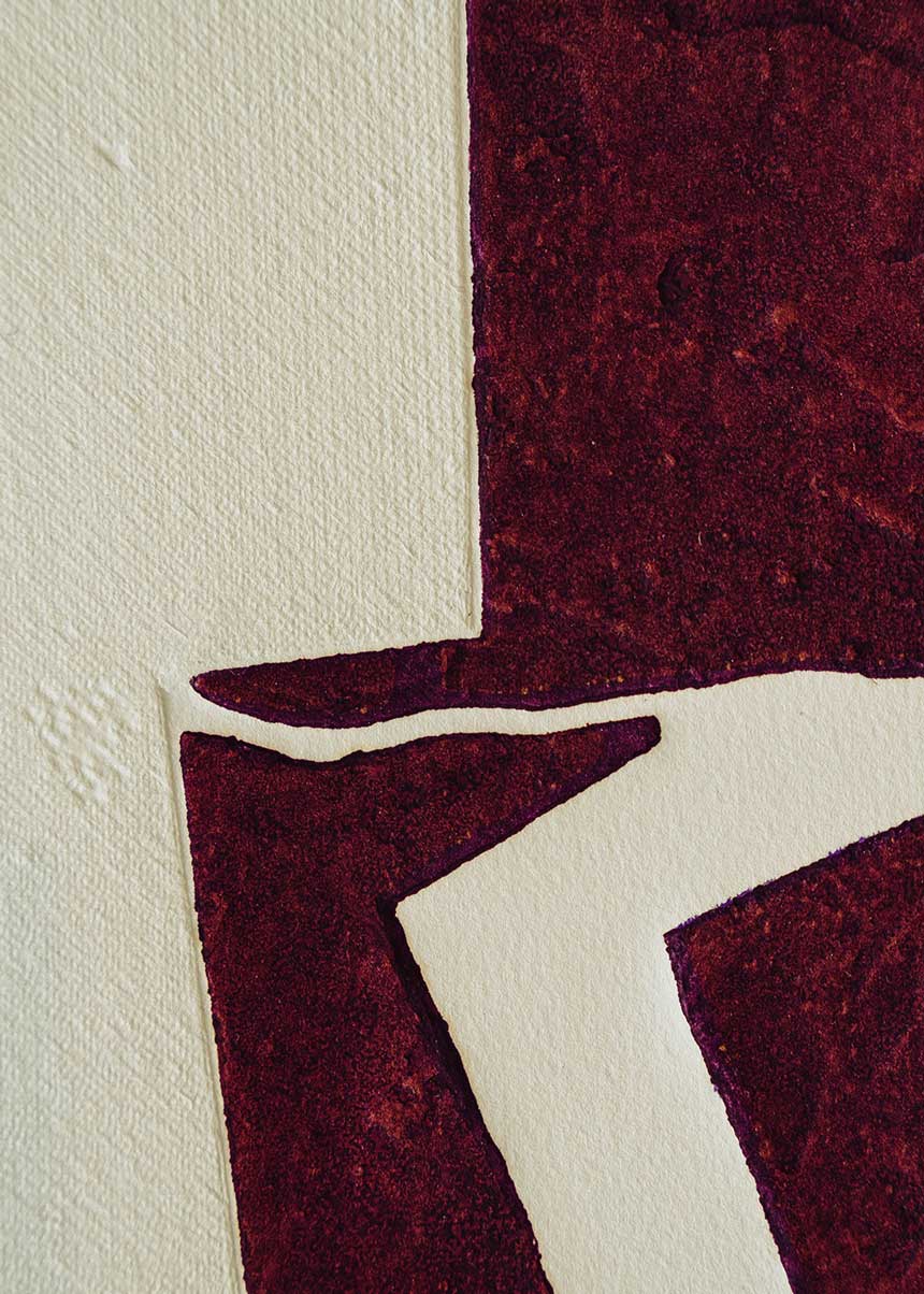 Obra gráfica original numerada y firmada a mano por el artista Joaquín San Juan.