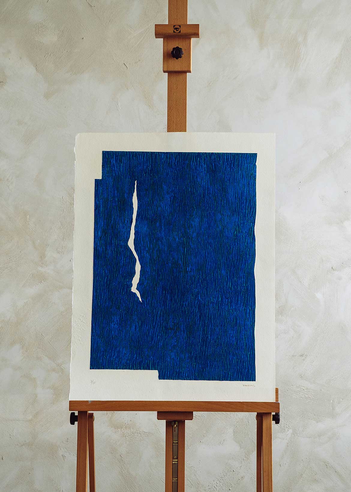 Obra gráfica original numerada y firmada a mano por el artista Joaquín San Juan.