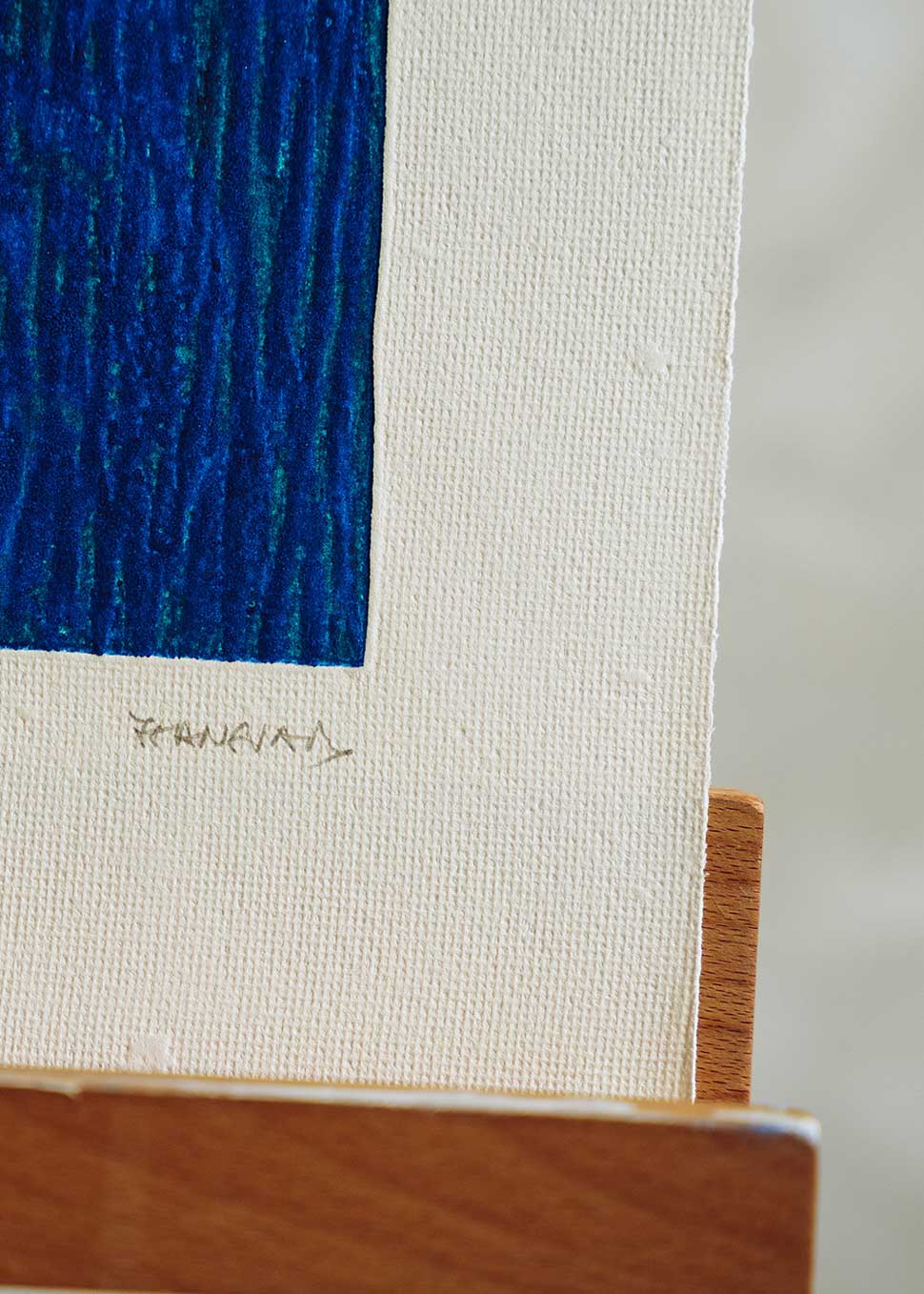 Obra gráfica original numerada y firmada a mano por el artista Joaquín San Juan.