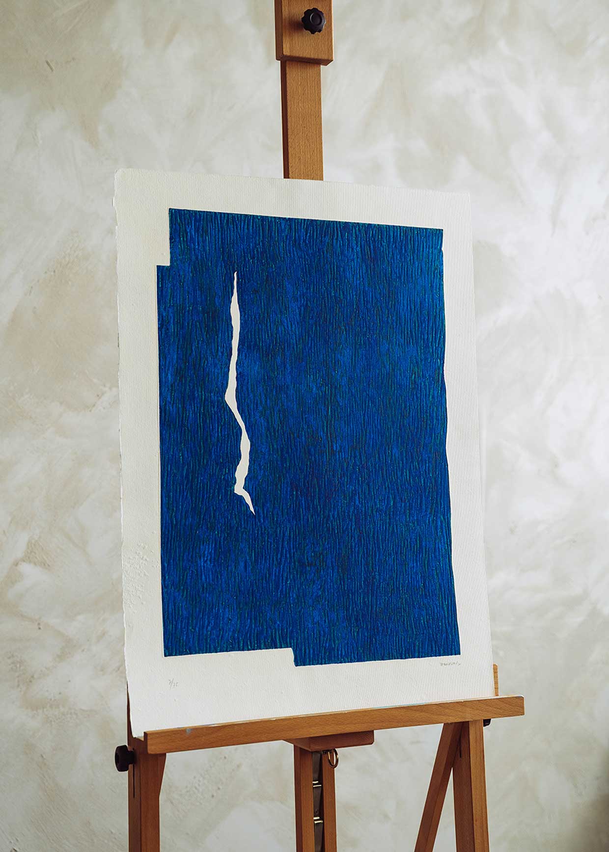 Obra gráfica original numerada y firmada a mano por el artista Joaquín San Juan.