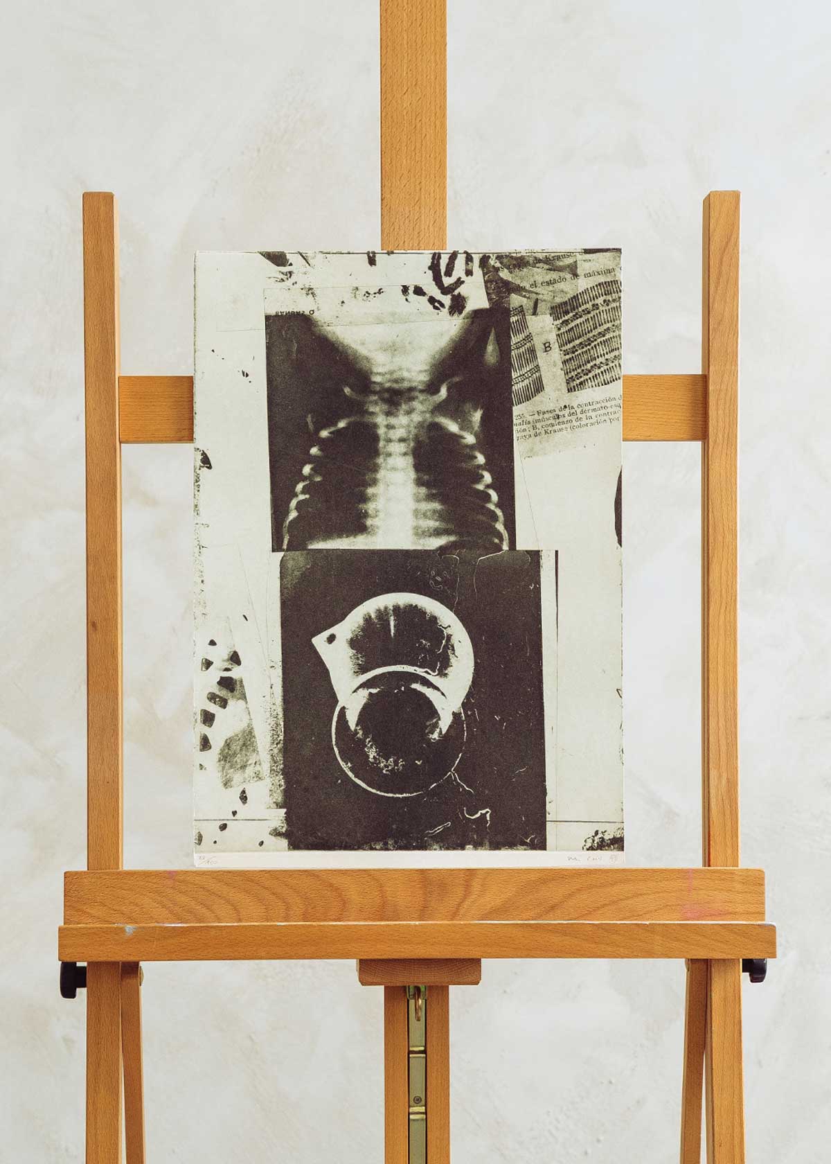 Obra gráfica original numerada y firmada a mano por el artista Unai San Martín.