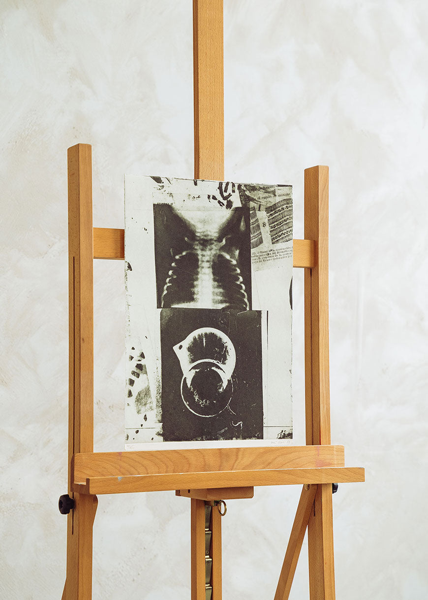 Obra gráfica original numerada y firmada a mano por el artista Unai San Martín.