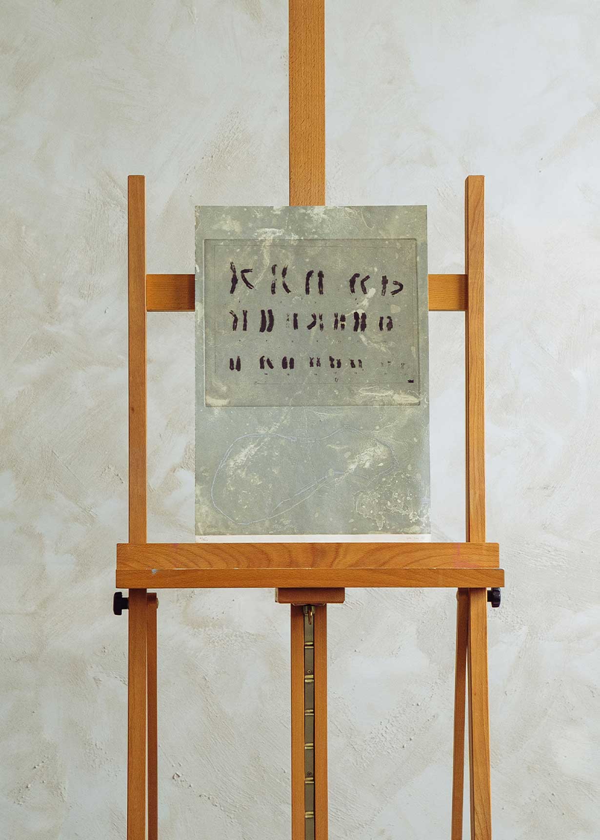 Obra gráfica original numerada y firmada a mano por el artista Unai San Martín.