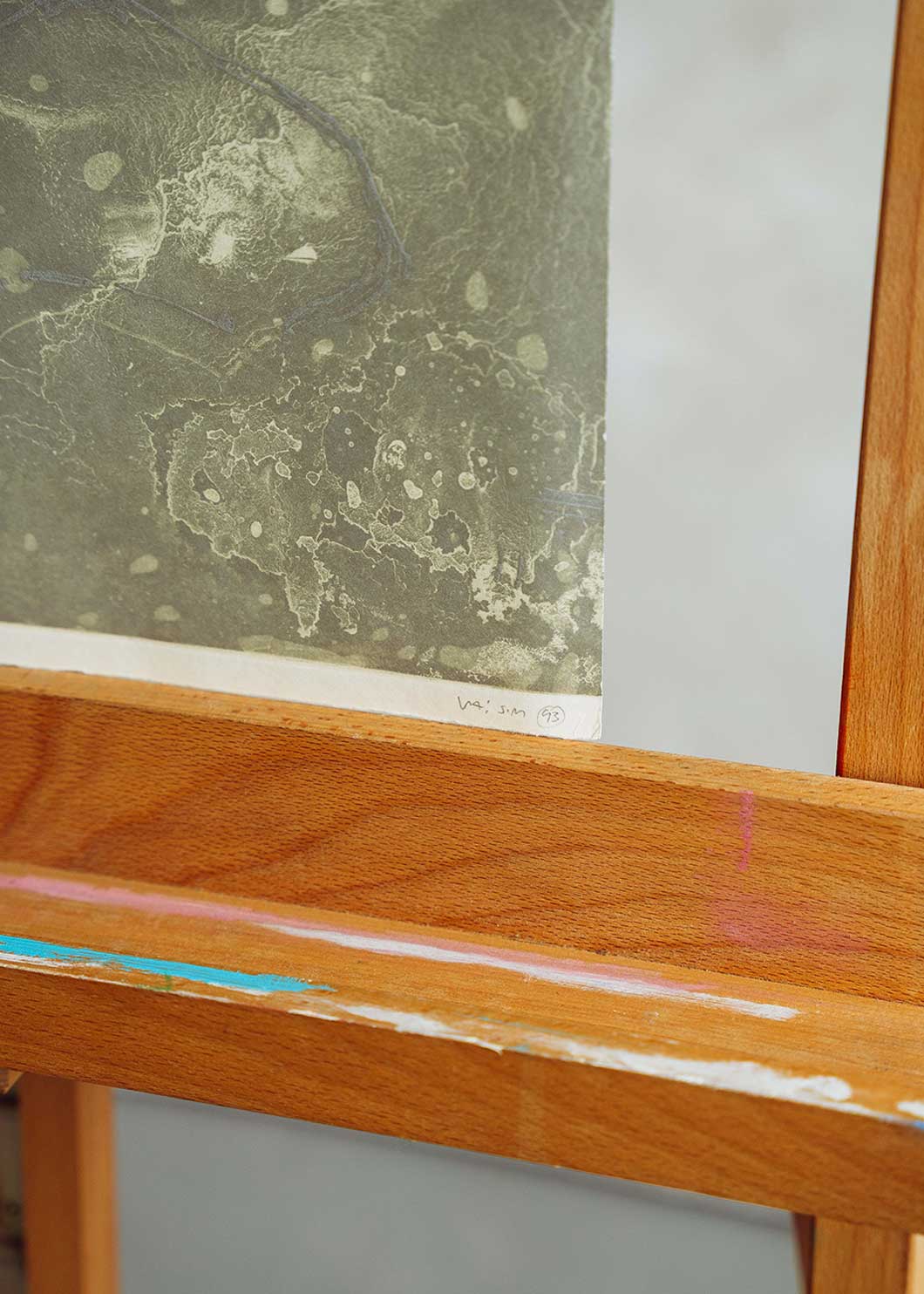 Obra gráfica original numerada y firmada a mano por el artista Unai San Martín.