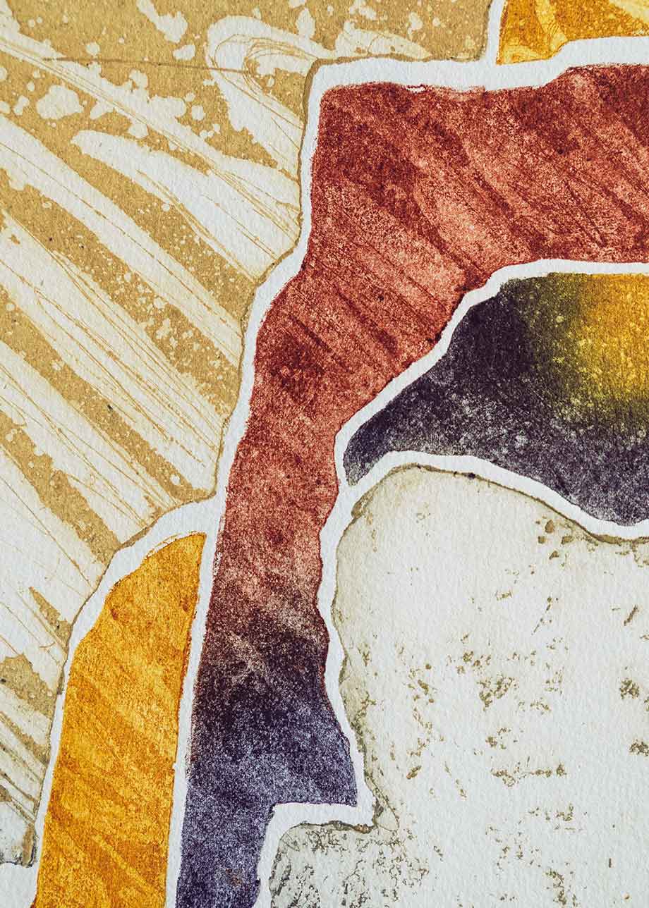 Obra gráfica original numerada y firmada a mano por la artista Chari Goyeneche.