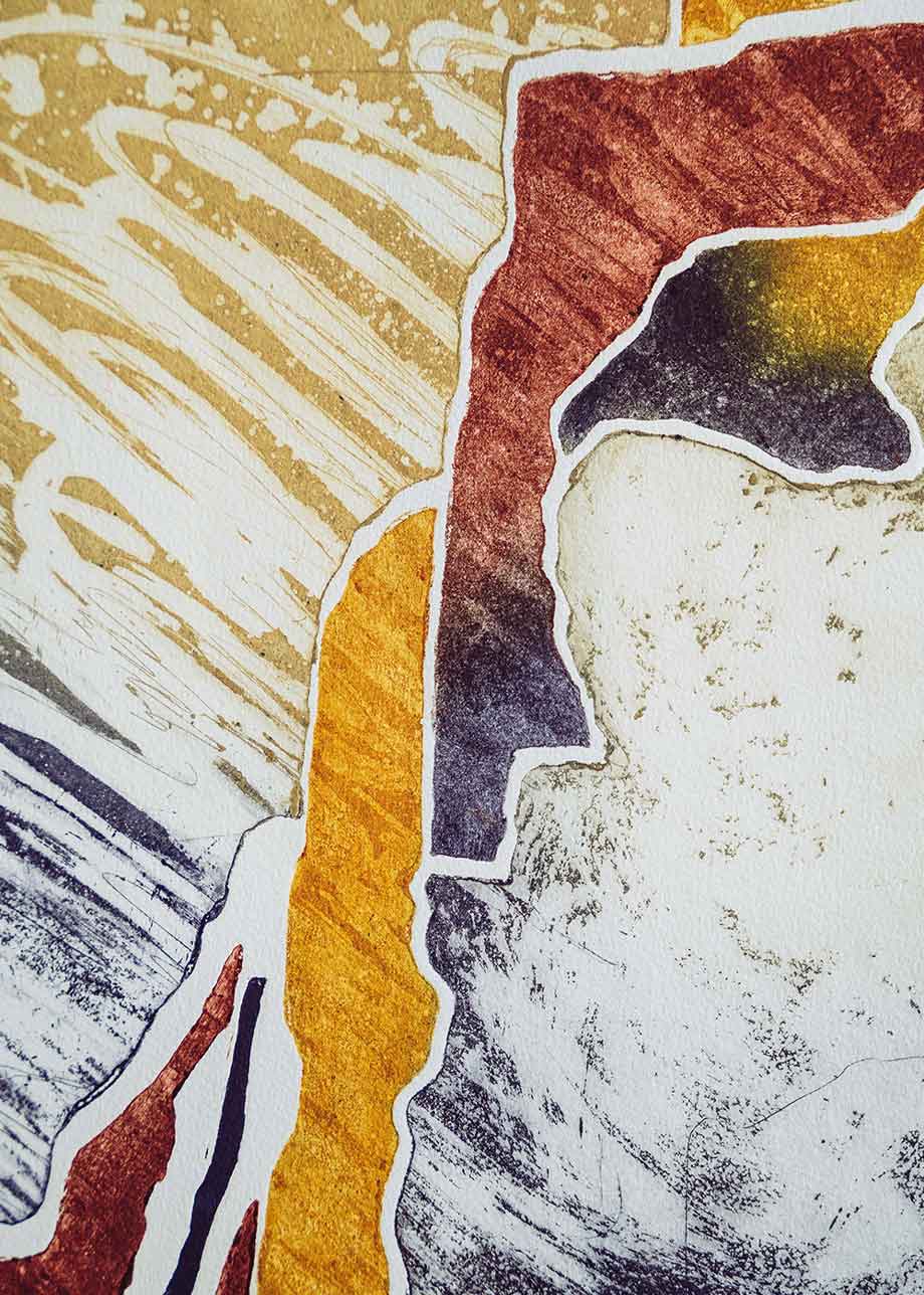 Obra gráfica original numerada y firmada a mano por la artista Chari Goyeneche.