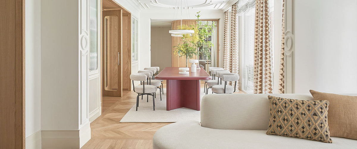 Cómo elegir la mesa de comedor ideal: forma, dimensiones y materiales