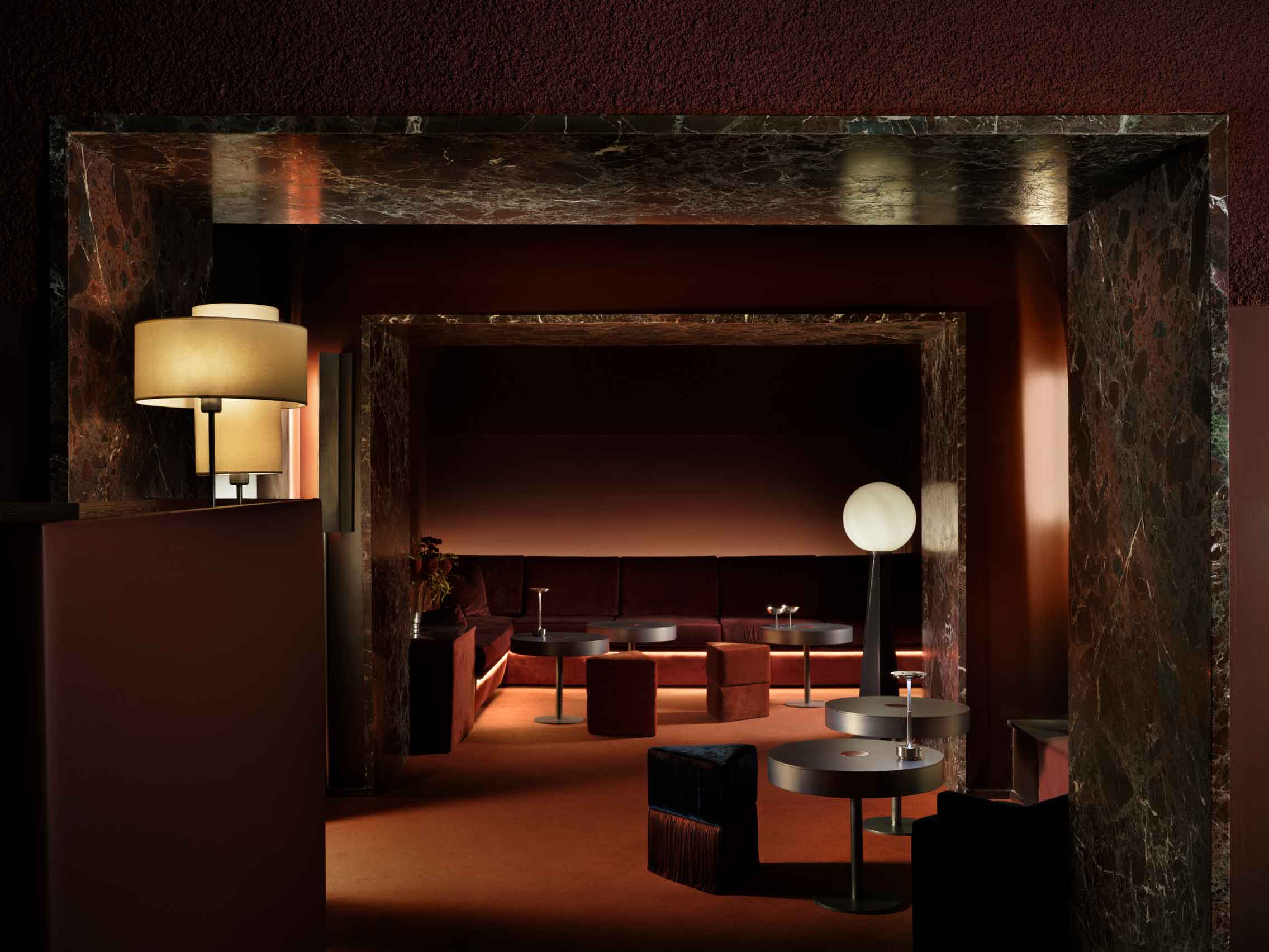 Restaurante Chitón, diseñado por De la Villa Studio