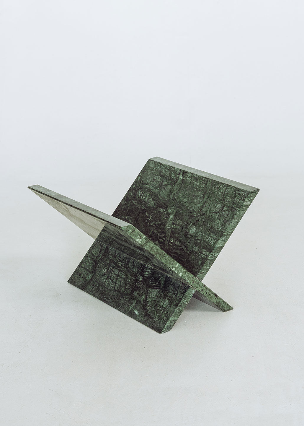 Revistero de mármol verde - Canica Collections