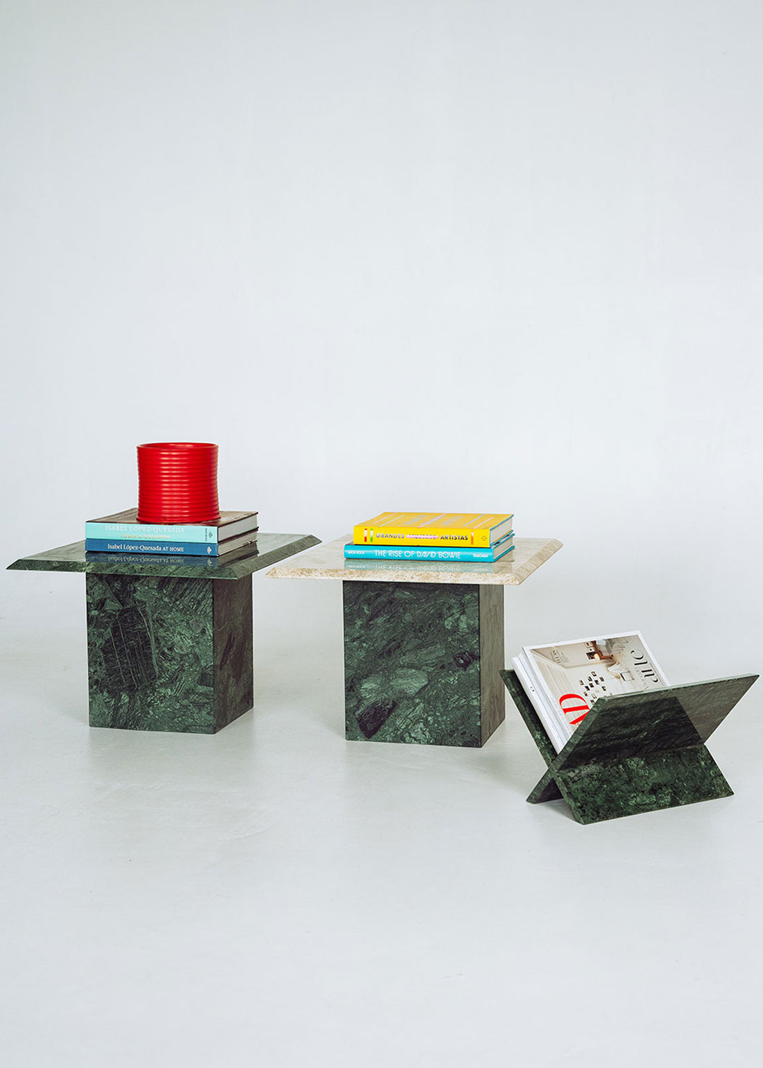 Piezas de mármol diseñadas por Canica Studio