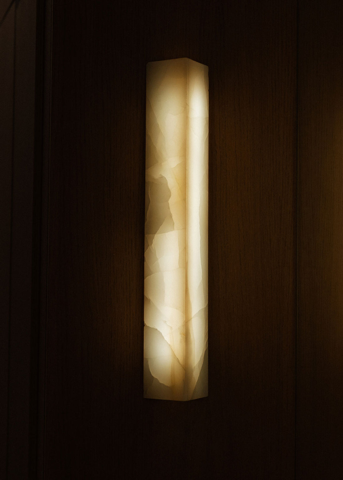 Aplique de pared de alabastro