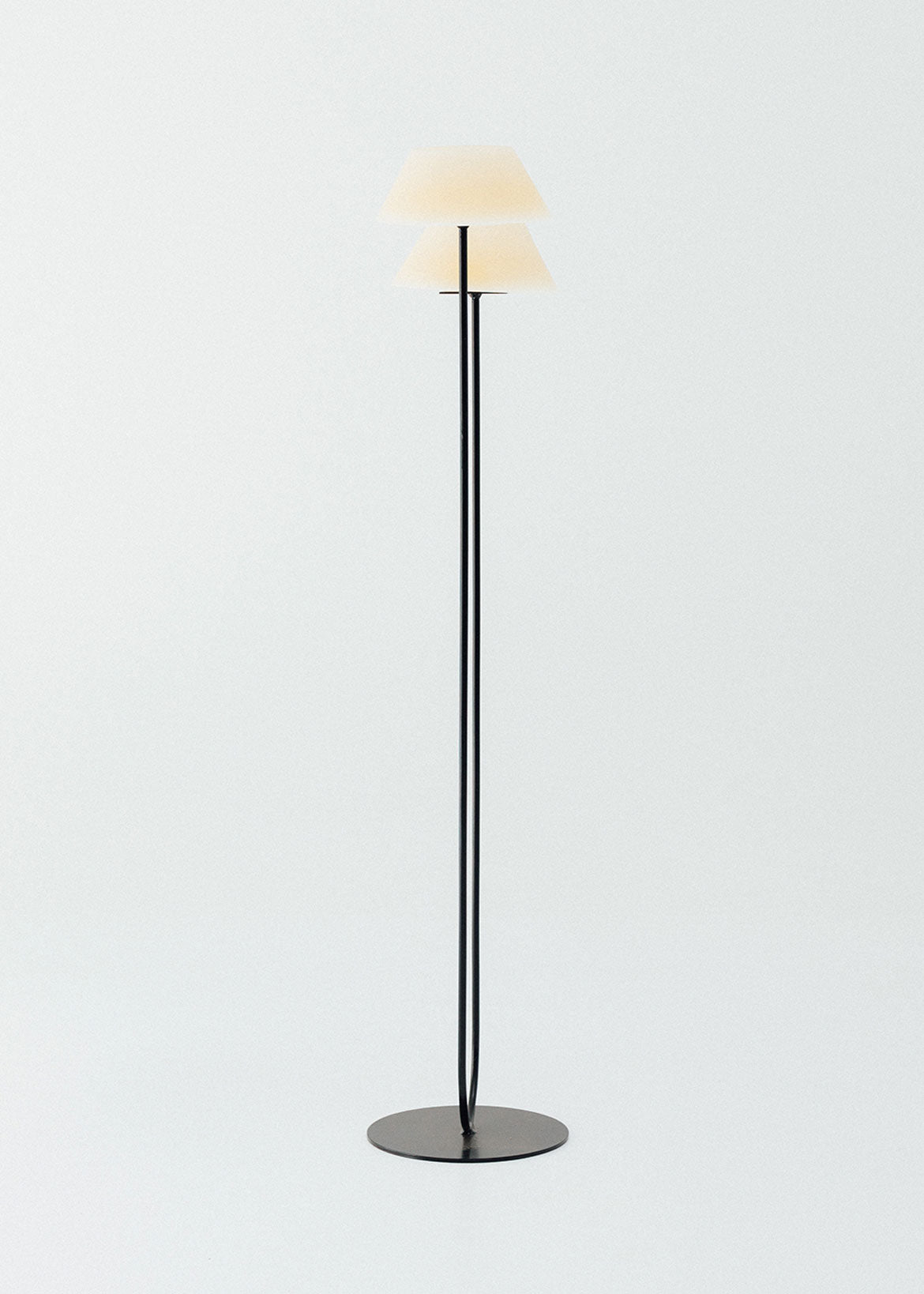 Lámpara de pie de velas
