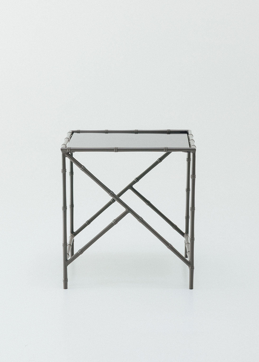 Mirrored side table