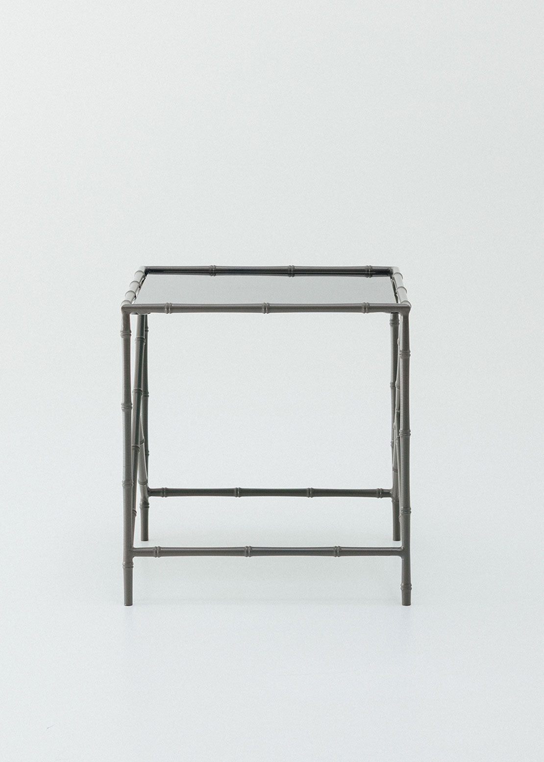 Mirrored side table