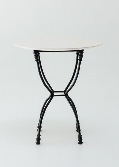 Limestone side table