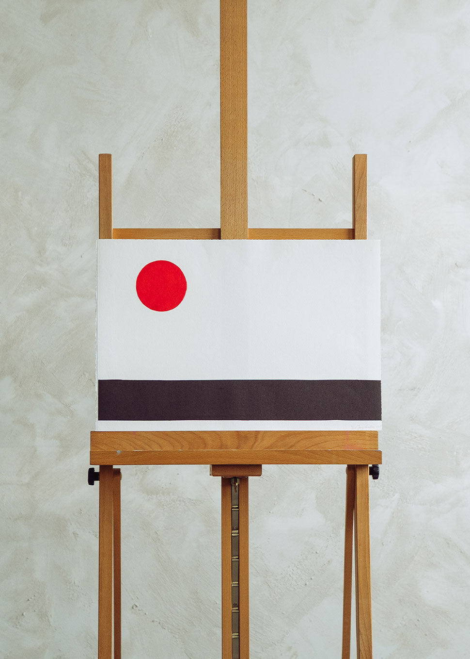 Obra gráfica original numerada y firmada a mano por el artista Jorge Balboa. 