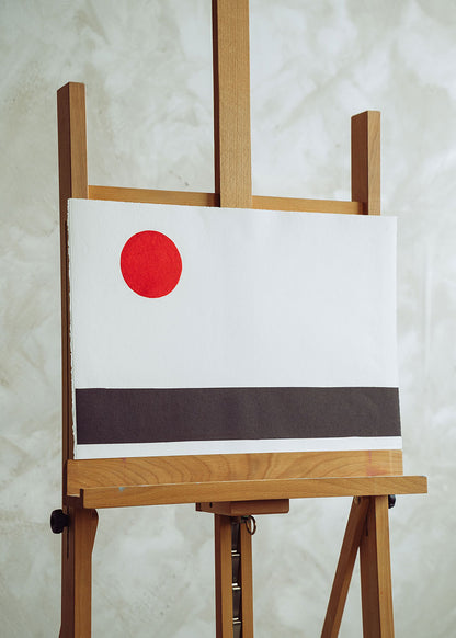 Obra gráfica original numerada y firmada a mano por el artista Jorge Balboa. 